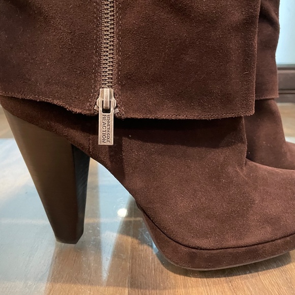 New Suede Knee-High Boots - Picture 7 of 12